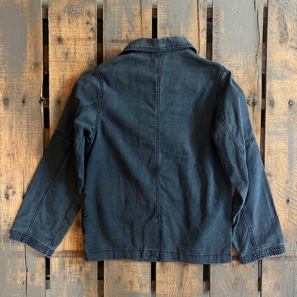 Kids [Gymboree] Navy Blue Casual Blazer NWT 100% Cotton Jacket | Large 10 · 12 - Picture 9 of 11